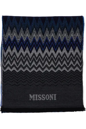 Missoni Tilbehør, Herre, Sort, ONE SIZE, Uld, Multifarvet Tørklæde U9911