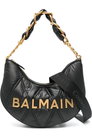 Balmain Taske, Dame, Sort, ONE SIZE, Uld, Moon Bag