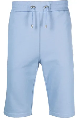 Balmain Shorts, Herre, Blå, S, Bomuld, Casual Shorts