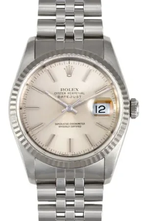 Rolex Pre-owned, Herre, Grå, ONE SIZE, Pre-owned Rustfrit stal watches