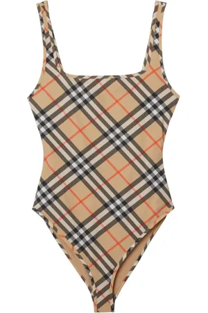 Burberry Badetøj, Dame, , M, Tjekmønster Badetøj Kjole