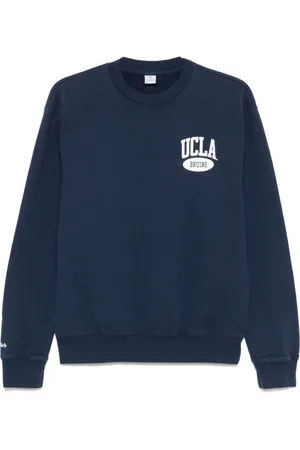 Sporty & Rich Sweathshirts & Hoodies, Dame, Blå, S, Sporty Sweater St071615670Bl Dknav