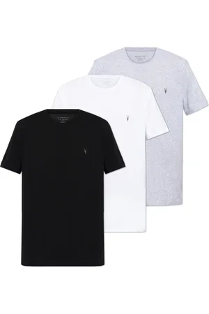 AllSaints Top, Herre, Flerfarvet, M, Tre-Pak T-shirts Støtte