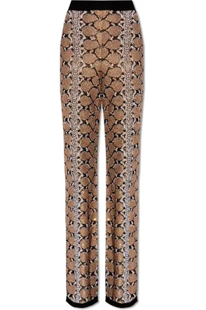 Balmain Bukser, Dame, , 2XS, Bukser med dyremotiv