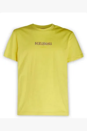 Missoni Top, Herre, Gul, M, Uld, Stilfulde T-shirts til mænd og kvinder