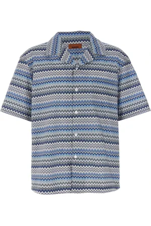 Missoni Skjorte, Herre, Grå, M, Grå Casual Skjorte til Mænd
