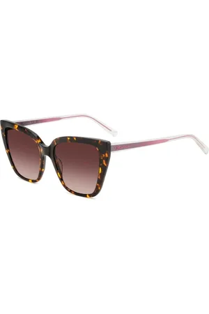 Missoni Tilbehør, Dame, Brun, ONE SIZE, Cat-Eye Logo Solbriller
