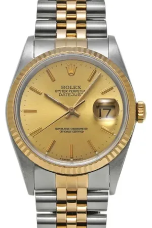 Rolex Pre-owned, Herre, Gul, ONE SIZE, Uld, Pre-owned Farvet Guld watches