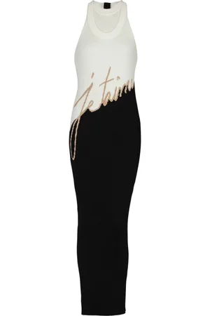 Balmain Kjole, Dame, Sort, 2XS, Uld, Lang 
