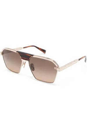 Balmain Tilbehør, unisex, Gul, 60 MM, Tyl, Bps177 C Solbriller