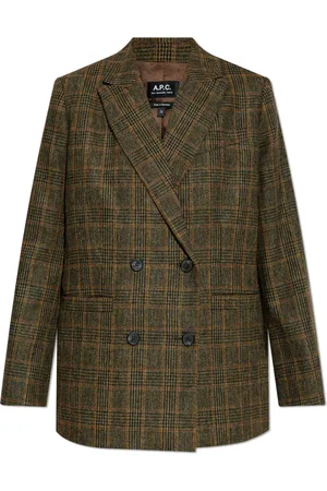 A.P.C. Jakke, Dame, Brun, S, Uld, Blazer lucy