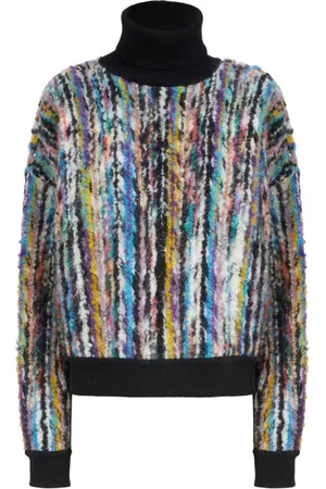 Missoni Strik, Dame, Flerfarvet, XS, Uld, Abstrakt Mønster Uldtrøje