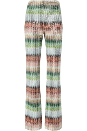 Missoni Bukser, Dame, Flerfarvet, M, Uld, Stilfulde Caperdoni Bukser til Mænd
