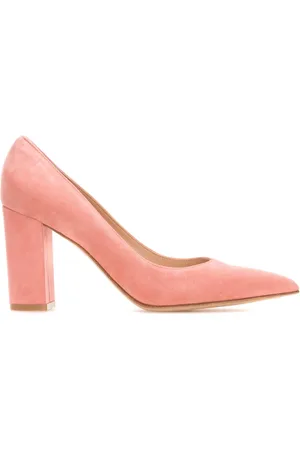 Gianvito Rossi Sko, Dame, Lyserød, 37 1/2 EU, Elegante pumps med unikt design