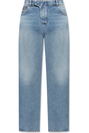 Balmain Jeans, Herre, Blå, W29, Bomuld, Jeans med let tilspidsede ben