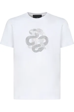John Richmond Top, Herre, Hvid, 3XL, Hvide Crewneck T-shirts og Polos