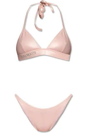 Balmain Badetøj, Dame, Lyserød, 2XS, Uld, To-delt badedragt