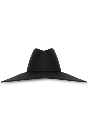 Balmain Tilbehør, Dame, Sort, 58 CM, Satin, Satin hat