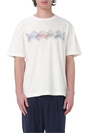 Missoni Top, Herre, Hvid, XL, Kortærmet T-shirt