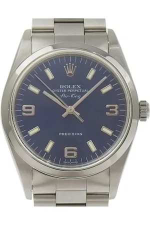 Rolex Pre-owned, Herre, Blå, ONE SIZE, Pre-owned Rustfrit stal watches