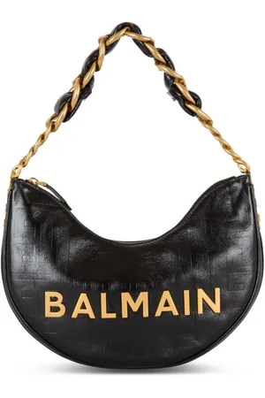 Balmain Taske, Dame, Sort, ONE SIZE, Uld, Fashion Håndtaske