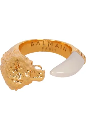 Balmain Tilbehør, Dame, Gul, M, Uld, Løvehoved Perlering