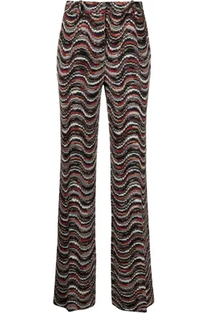 Missoni Bukser, Dame, Flerfarvet, S, Uld, Multifarvet Stilfulde Bukser