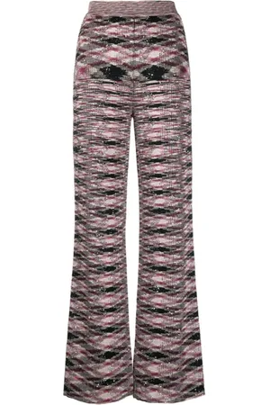 Missoni Bukser, Dame, Flerfarvet, S, Uld, Multifarvet Bukser