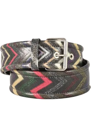 Missoni Tilbehør, Dame, Flerfarvet, 80 CM, Læder, Bælte