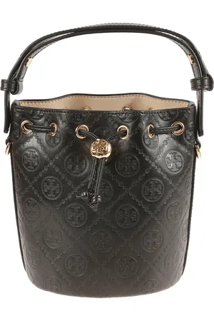 Tory Burch Taske, Dame, Sort, ONE SIZE, Læder, Sort Læder Mini Spandetaske