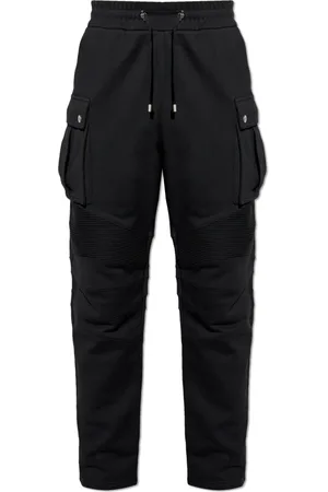 Balmain Bukser, Herre, Sort, M, Bomuld, Sweatpants