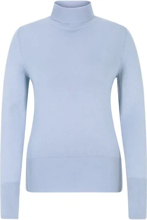 Betty Barclay Strik, Dame, Blå, M, Lurex Trim Finstrikket Sweater