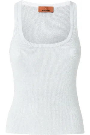 Missoni Top, Dame, Hvid, XS, Hvid Top med Unikt Design