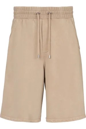Balmain Shorts, Herre, , XL, Bomuld, Bomuld Bermuda shorts med vintage broderi