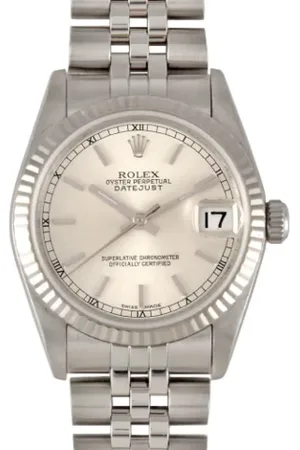 Rolex Pre-owned, Herre, Grå, ONE SIZE, Pre-owned Stof watches