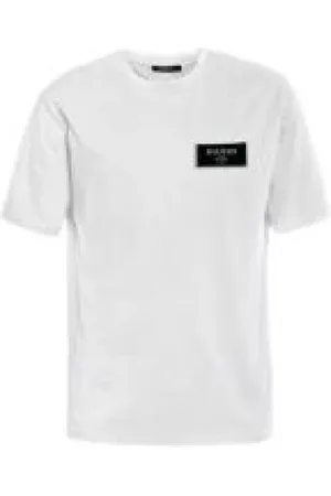 Balmain Top, Herre, Hvid, M, Bomuld, Hvide T-shirts og Poloshirts