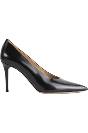 Gianvito Rossi Sko, Dame, Sort, 35 EU, Læder, Tokio Pumps