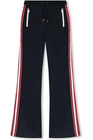 Balmain Bukser, Herre, Blå, M, Uld, Flared Bukser