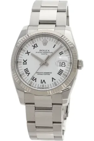 Rolex Pre-owned, Herre, Hvid, ONE SIZE, Uld, Pre-owned Hvidguld watches