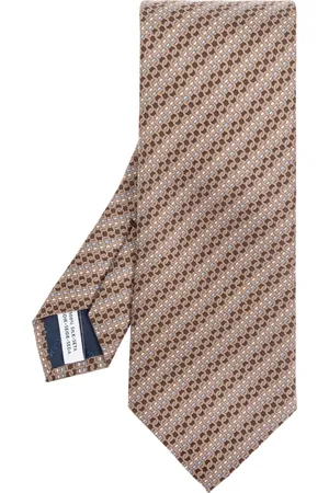 Salvatore Ferragamo Tilbehør, Herre, , ONE SIZE, Silkeslips