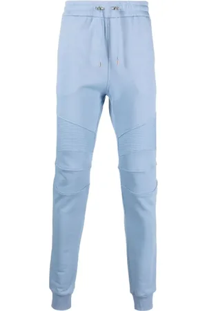 Balmain Bukser, Herre, Blå, XL, Bomuld, Fitness