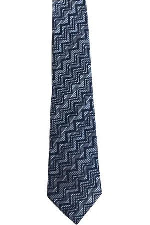 Missoni Tilbehør, Herre, Blå, ONE SIZE, Uld, Silkeslips