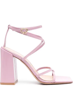 Gianvito Rossi Sko, Dame, Lyserød, 39 EU, Læder, Elegante Sandaler