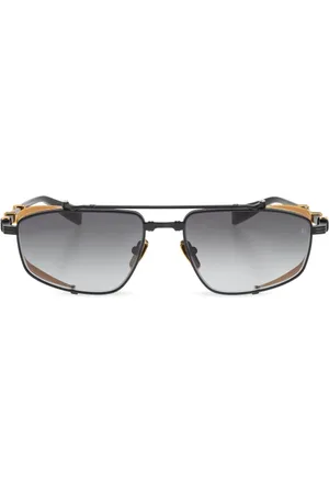 Balmain Tilbehør, Herre, Sort, 56 MM, Uld, Brigade V Solbriller