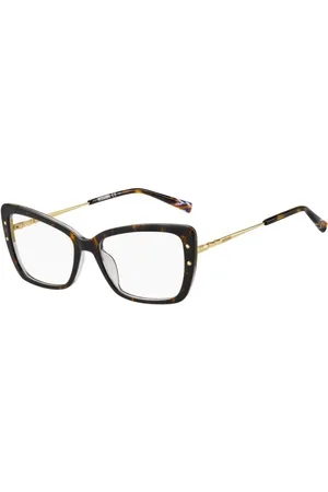 Missoni Tilbehør, Dame, Brun, 54 MM, Uld, Stilfulde Gless Solbriller