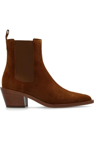 Gianvito Rossi Sko, Dame, Brun, 38 EU, Læder, Ankelstøvler `Wylie`