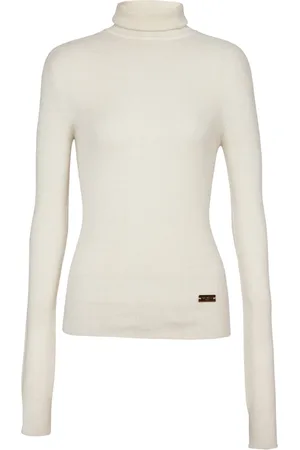 Balmain Strik, Dame, , S, Uld, Strikket turtleneck jumper