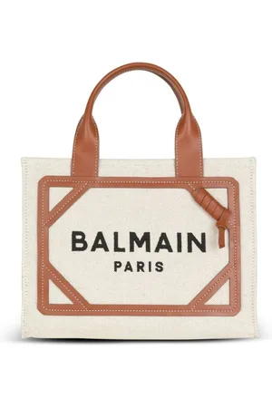 Balmain Taske, Dame, Brun, ONE SIZE, Bomuld, Lille Indkøbstaske