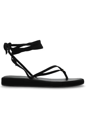Tory Burch Sko, Dame, Sort, 38 EU, Suede, Suede sandaler