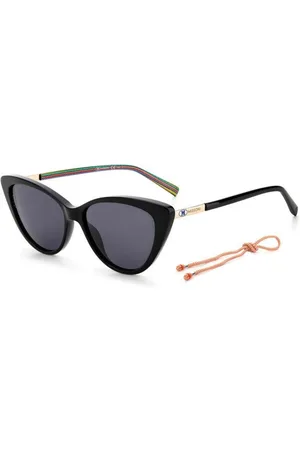 Missoni Tilbehør, Dame, Sort, 56 MM, Uld, Stilfulde solbriller til modebevidste kvinder
